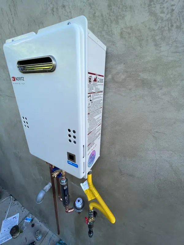 Tankless water heater installation for Rock Island homes